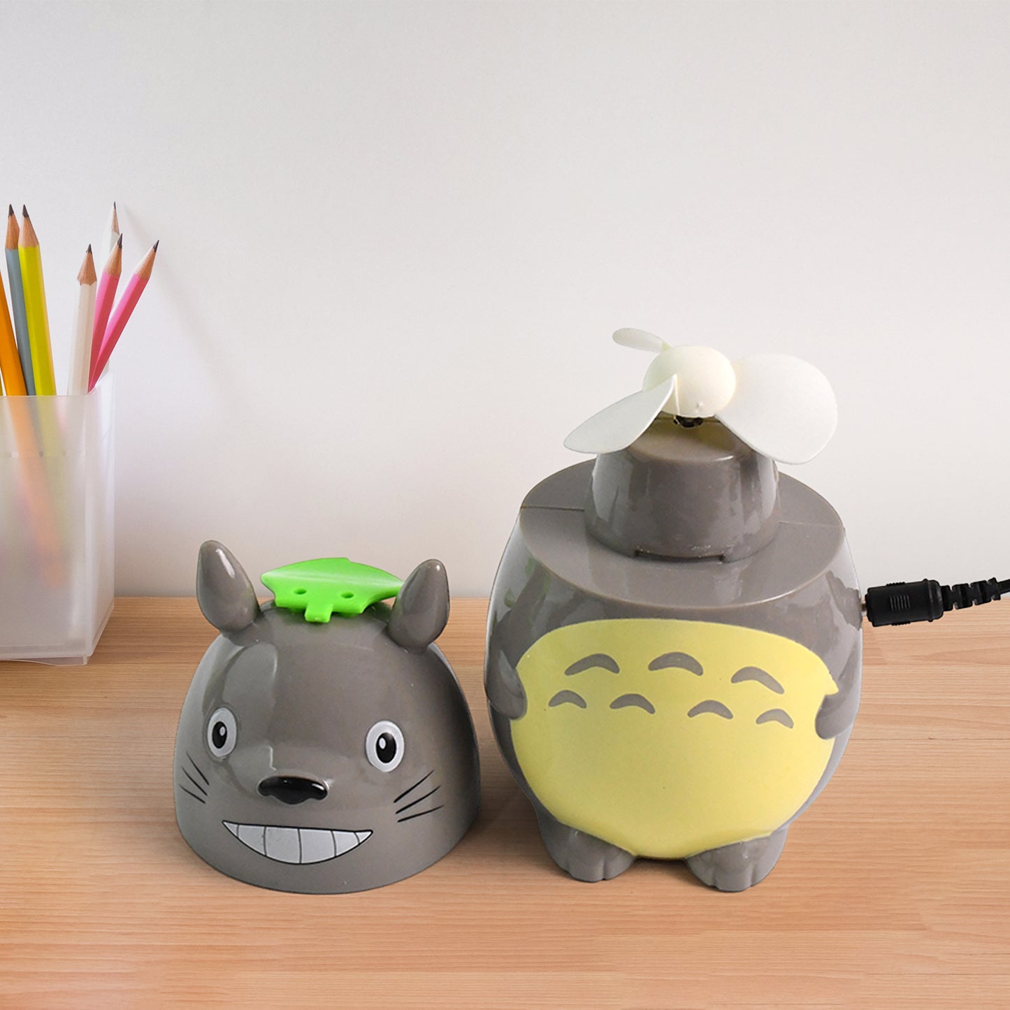 Usb Rechargeable Mini Cartoon Fan (1 Pc) - Happy Price - Image 5