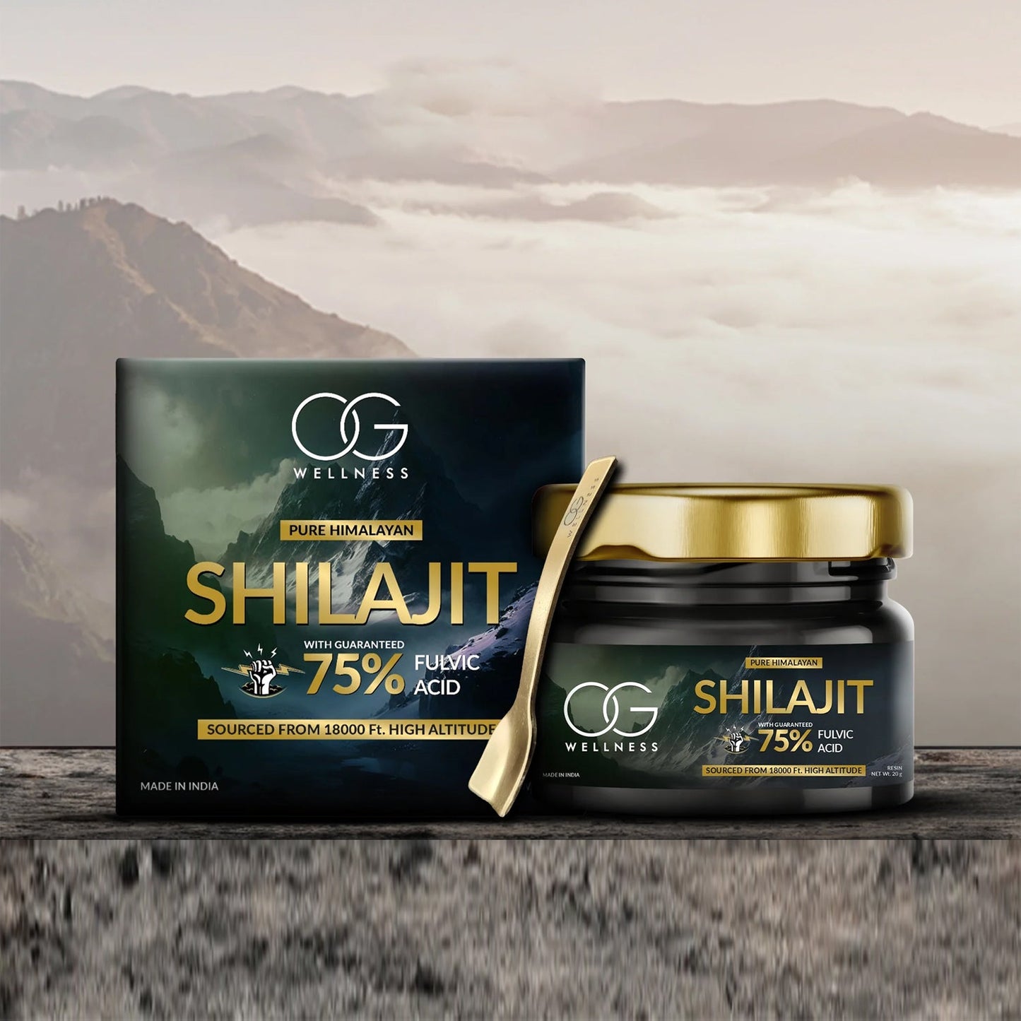 Pure Himalayan Shilajit Resin - 20 Gm - Happy Price - Image 1