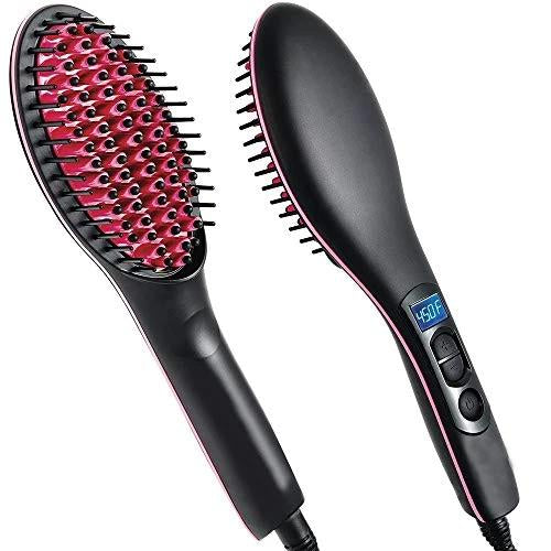 Simply Ceramic Hair Straightener Brush - Happy Price - Image 5