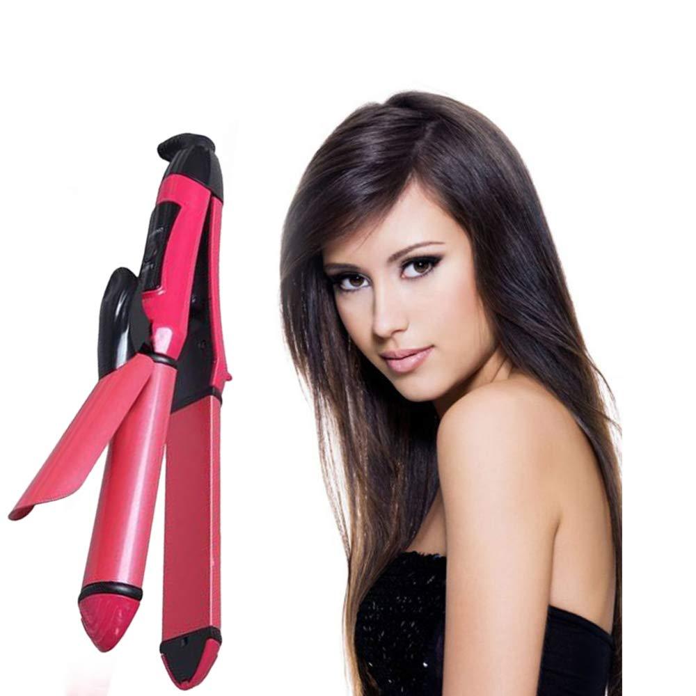 2 In 1 Hair Straightener And Curler Machine For Women  Curl  Straight Hair Iron - Happy Price - Image 4