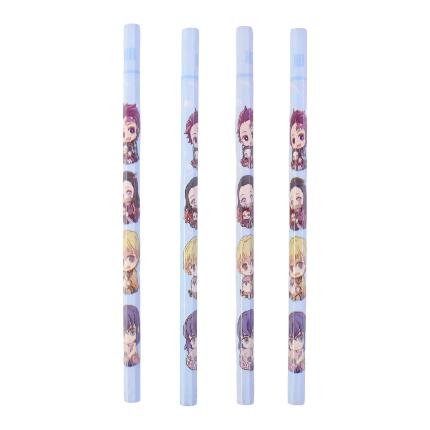 4 Pc Cartoon Character Pencils for Kids - Fun School Stationery - Happy Price - Image 4