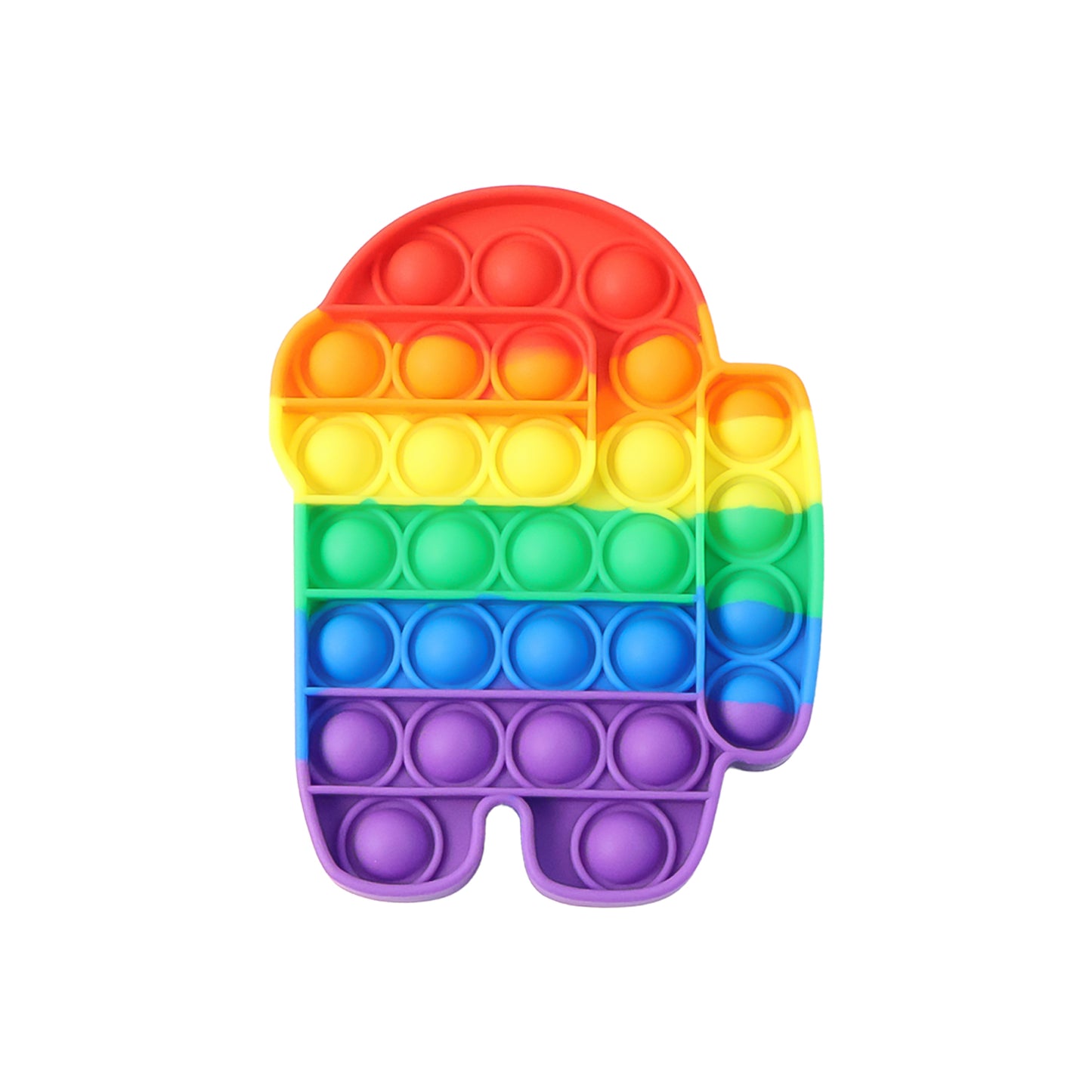 Astronaut Silicone Pop It Fidget Toy for Stress Relief (1 Pc) - Happy Price - Image 2