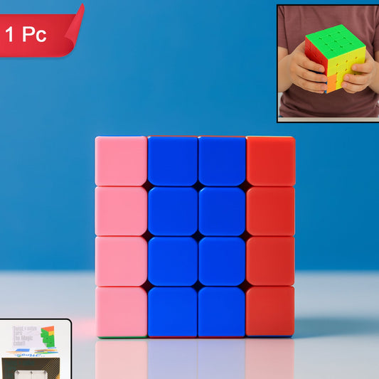 4x4 Magic Speed Cube Puzzle For Kids  Adults (1 Pc) - Happy Price - Image 1