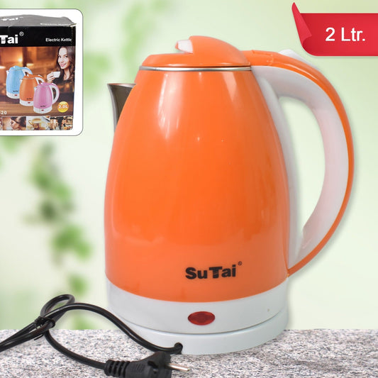 Electric Kettle Boil Dry Protection  Auto-shut Off (1500-2000w  2 Ltr.) - Happy Price - Image 1