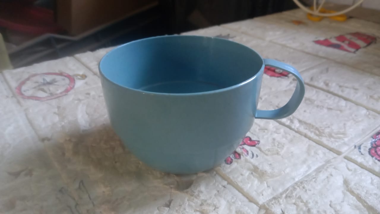 8157 Multipurpose Plastic Water Cup With Handle Reusable Cups Environmental Friendly Festival For Milk Cup Coffee Cup Tea Cup Breakfast Cup Drinking Mug Or Outdoor For Household Gift For Birthday (1 Pc) - Happy Price - Image 7