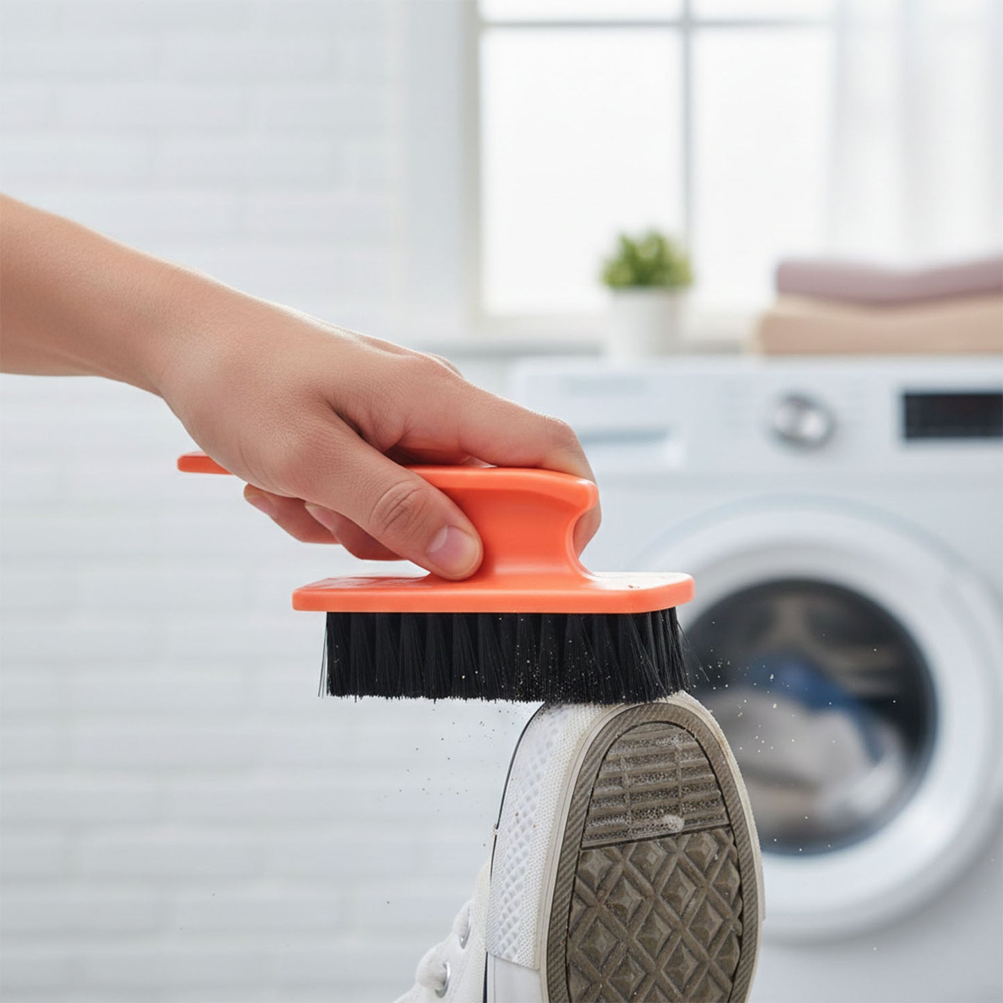 Heavy Duty Multipurpose Cleaning Brush for Shoes & Home (1 Pc) - Happy Price - Image 3