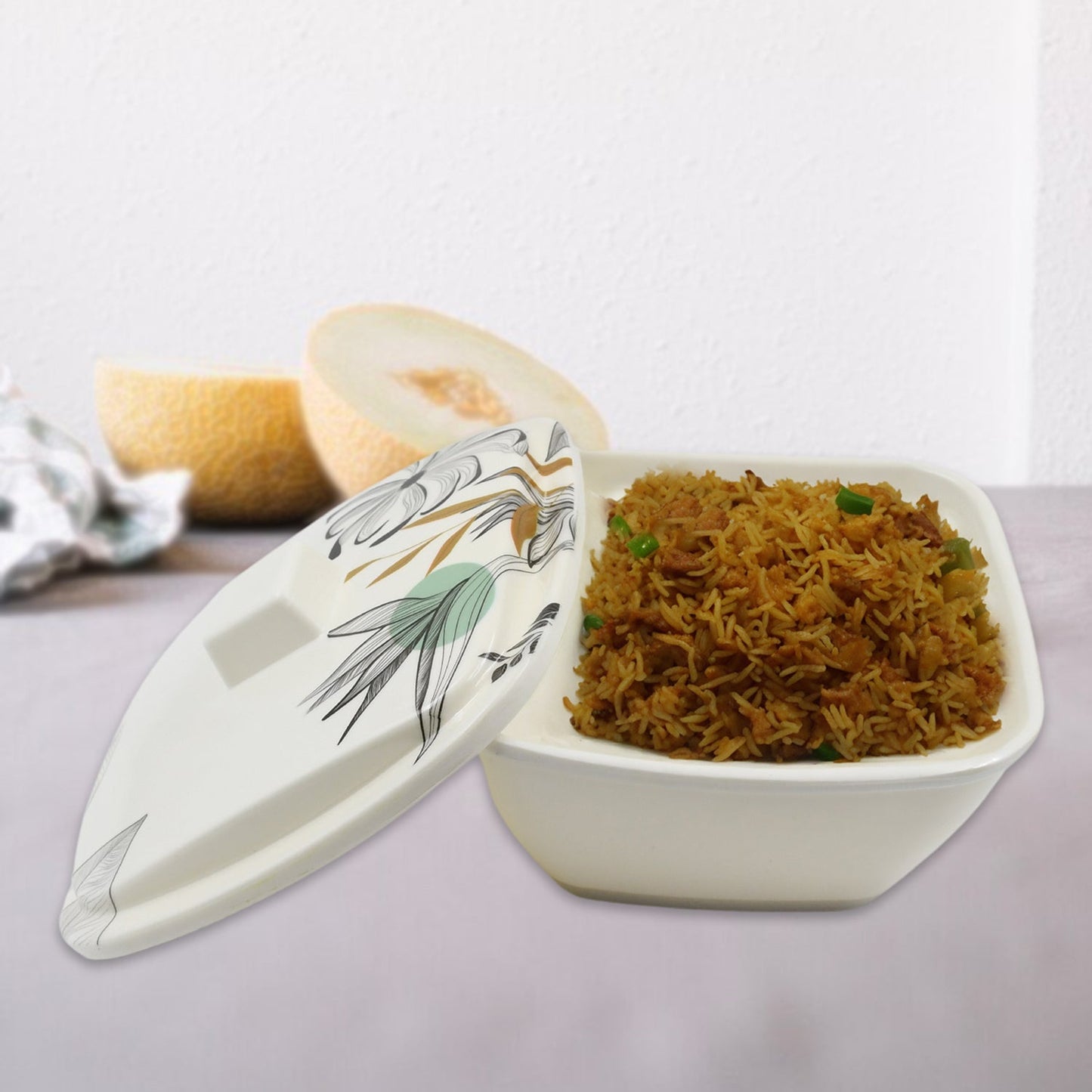 Divine Lunch Tableware Dinner Set (11 Pcs Set) - Happy Price - Image 2