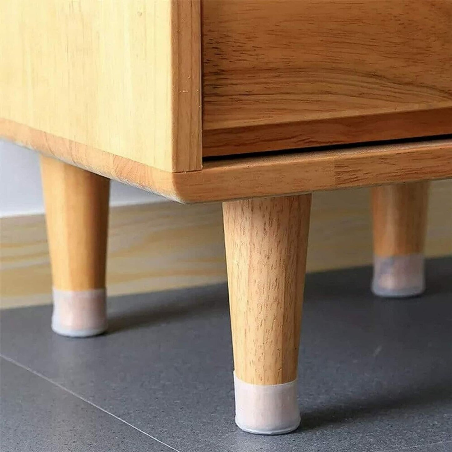 Silicone Furniture Leg Protectors - 4 Pc Set, Mixed Colours - Happy Price - Image 3