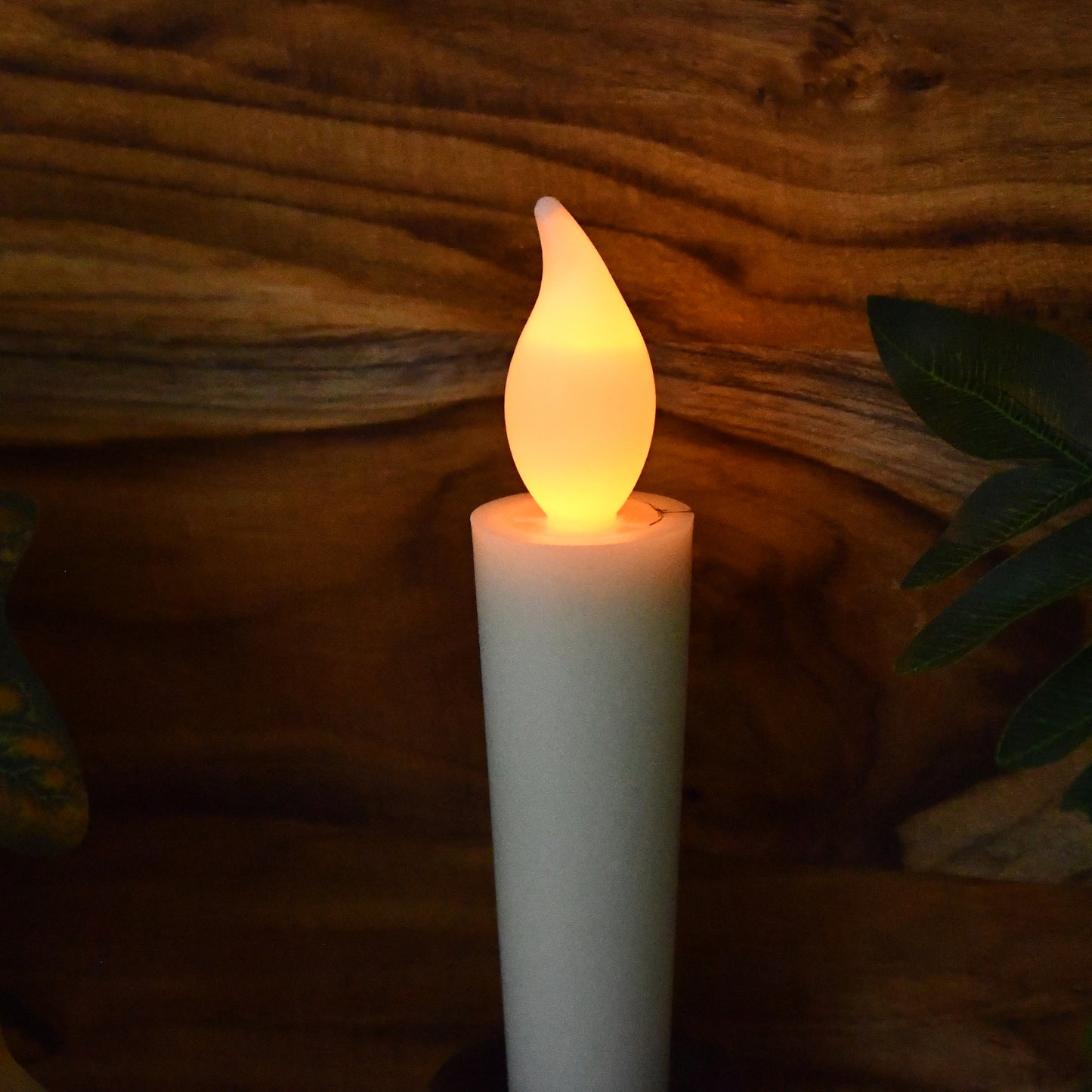 LED Flameless Candle with Holder - Safe Flickering Light (1 Pc) - Happy Price - Image 4