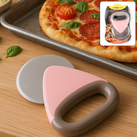Homechef Ergonomic Pizza Cutter With Stainless Steel Rotating Blade (1 Pc) - Happy Price - Image 1