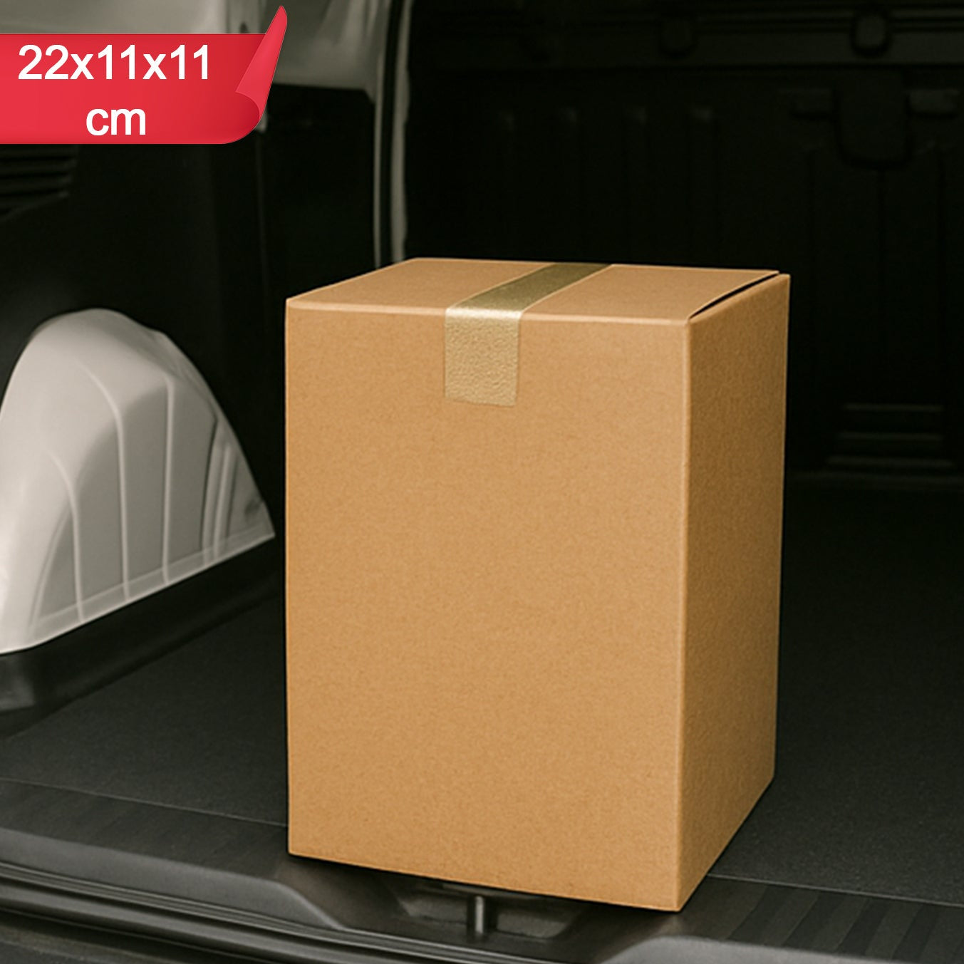 Heavy-duty Brown Box For Product Packing (22x11x11 Cm  1 Pc) - Happy Price - Image 1