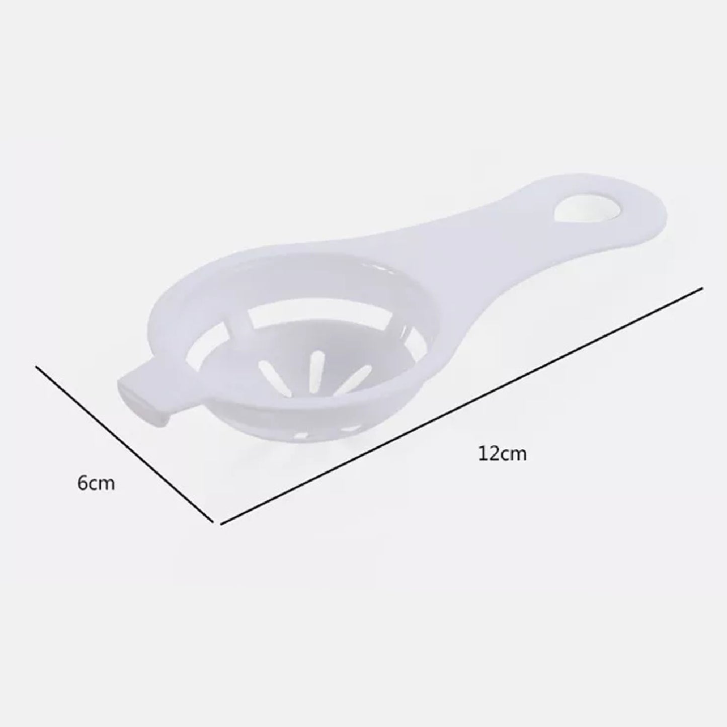 Egg Yolk Separator Egg White Yolk Filter Separator Egg Strainer Spoon Filter Egg Divider - Happy Price - Image 4