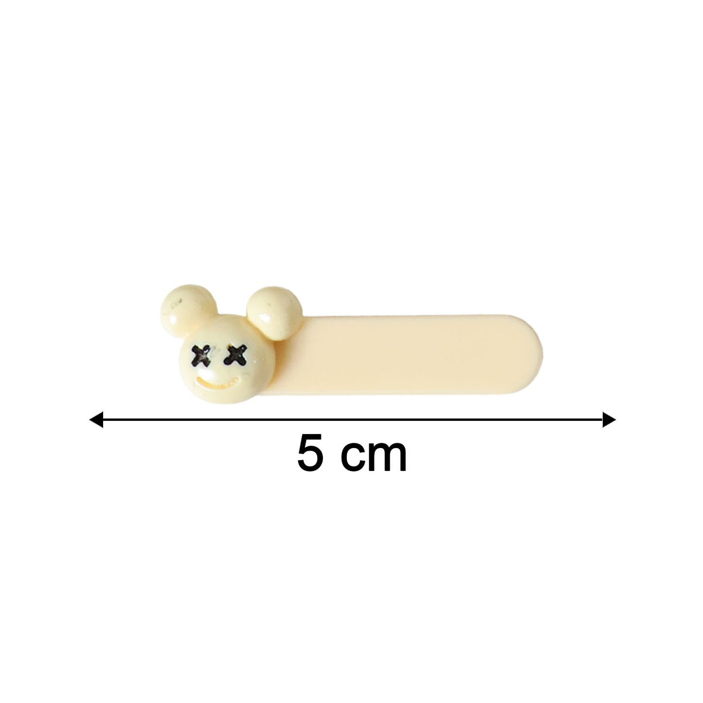 Cute Bear Design Fashion Hair Clips - 4 Pc Set for Girls & Women - Happy Price - Image 5