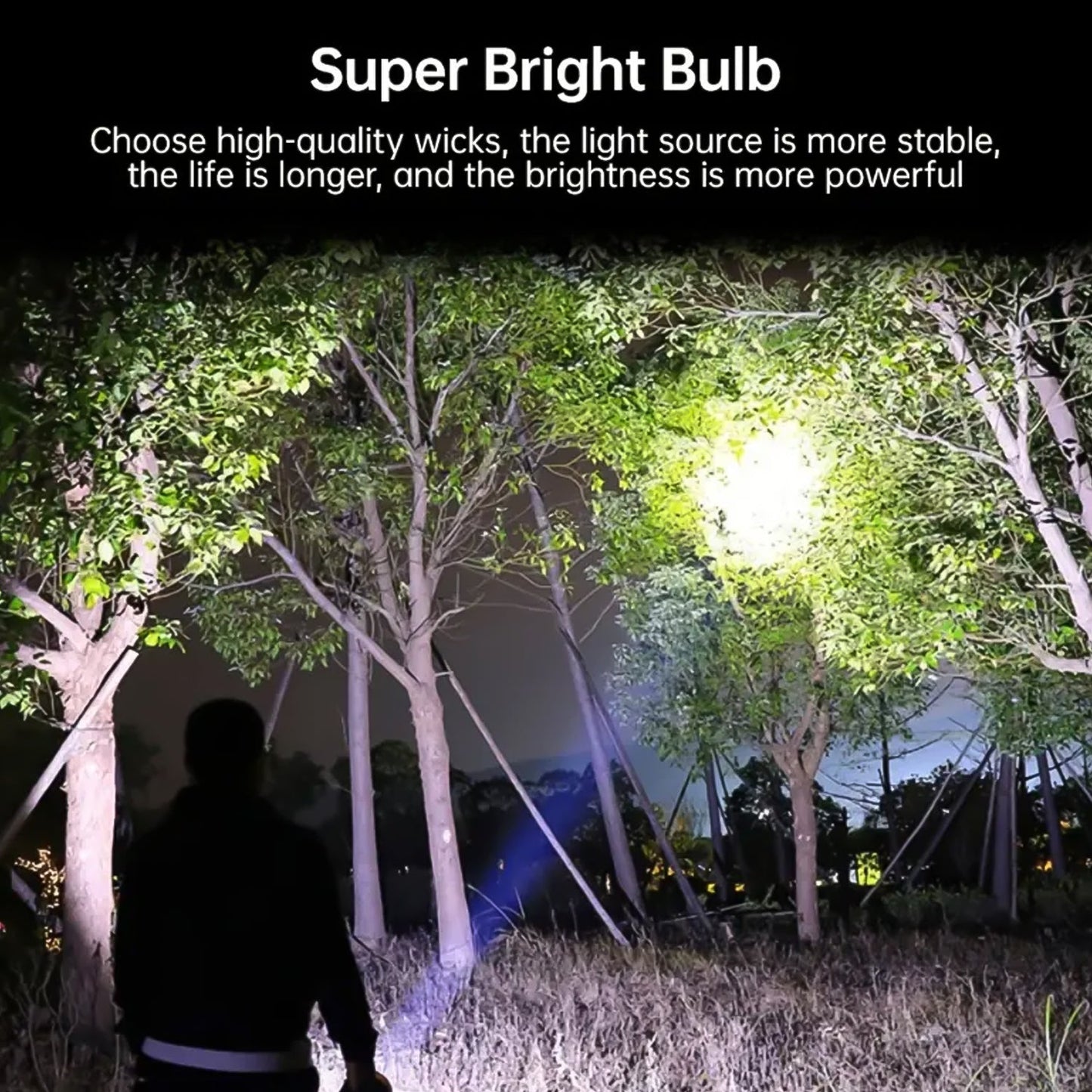 Portable Flashlight  Torch  Cob 7led Hand Light Usb Rechargeable Light With Side Light (1 Pc) - Happy Price - Image 4
