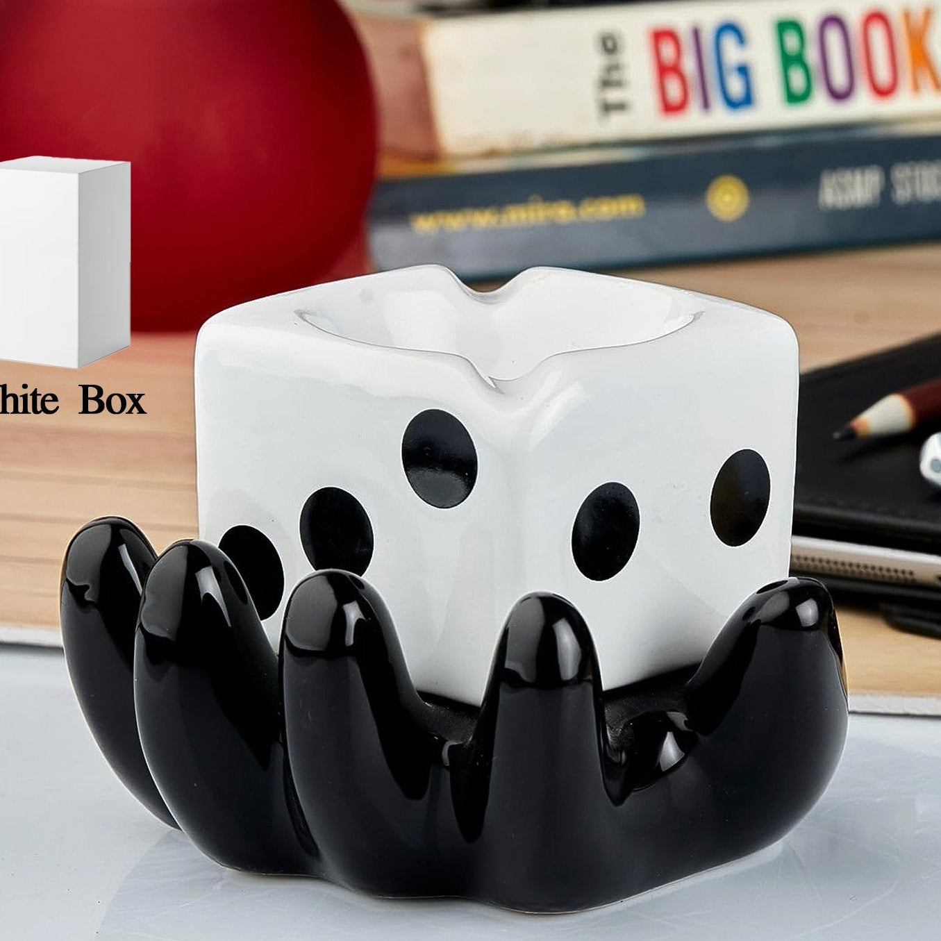 Ceramic Ashtray - Unique And Colourful Smoking Accessory With Retro Vibes - Funky Decor For Smokers And Collectors