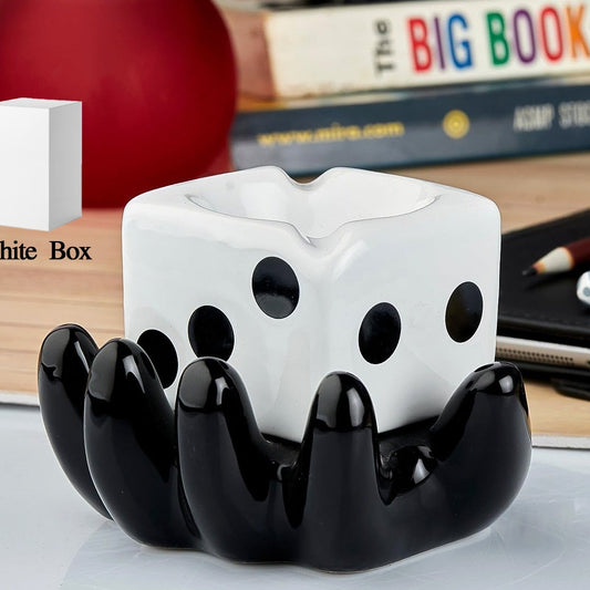 Ceramic Ashtray - Unique And Colourful Smoking Accessory With Retro Vibes - Funky Decor For Smokers And Collectors