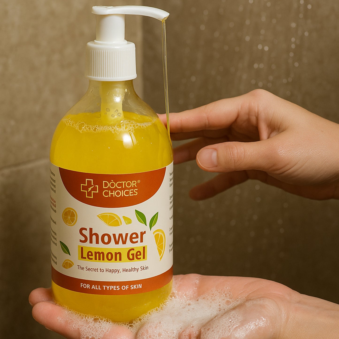 Doctor Chhoices  Choices Lemon Shower Gel  500ml (1 Pc) - Happy Price - Image 7