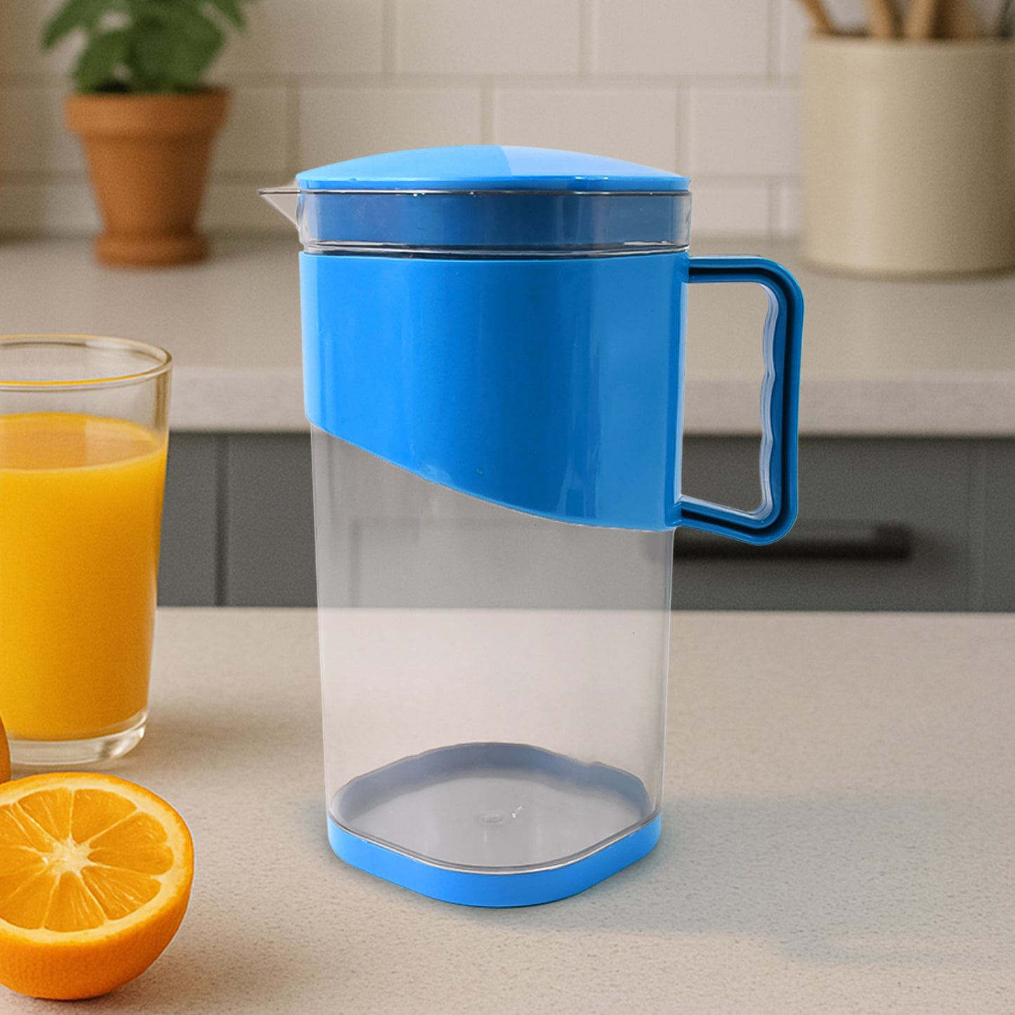 Urban Jug 1.8 Litre  Bpa-free Plastic Water  Juice Jug With Lid And Handle - Happy Price - Image 6
