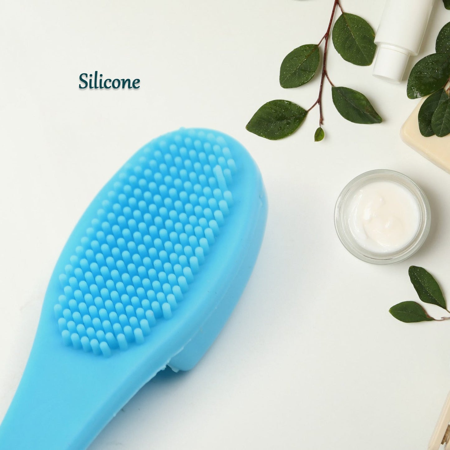 Silicone Makeup Cleaning Tool Finger Wash Face Scrubber Facial Cleansing Brush (1 Pc  Mix Color) - Happy Price - Image 4
