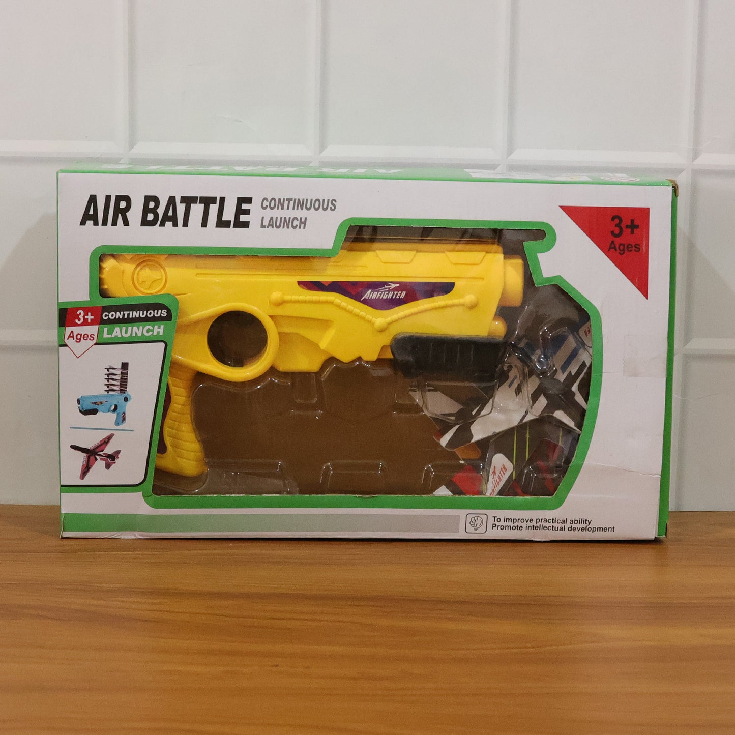 Air Battle Plane Launcher Toy Set for Kids with 5 Foam Gliders - Manual Shooting Game - Happy Price - Image 7