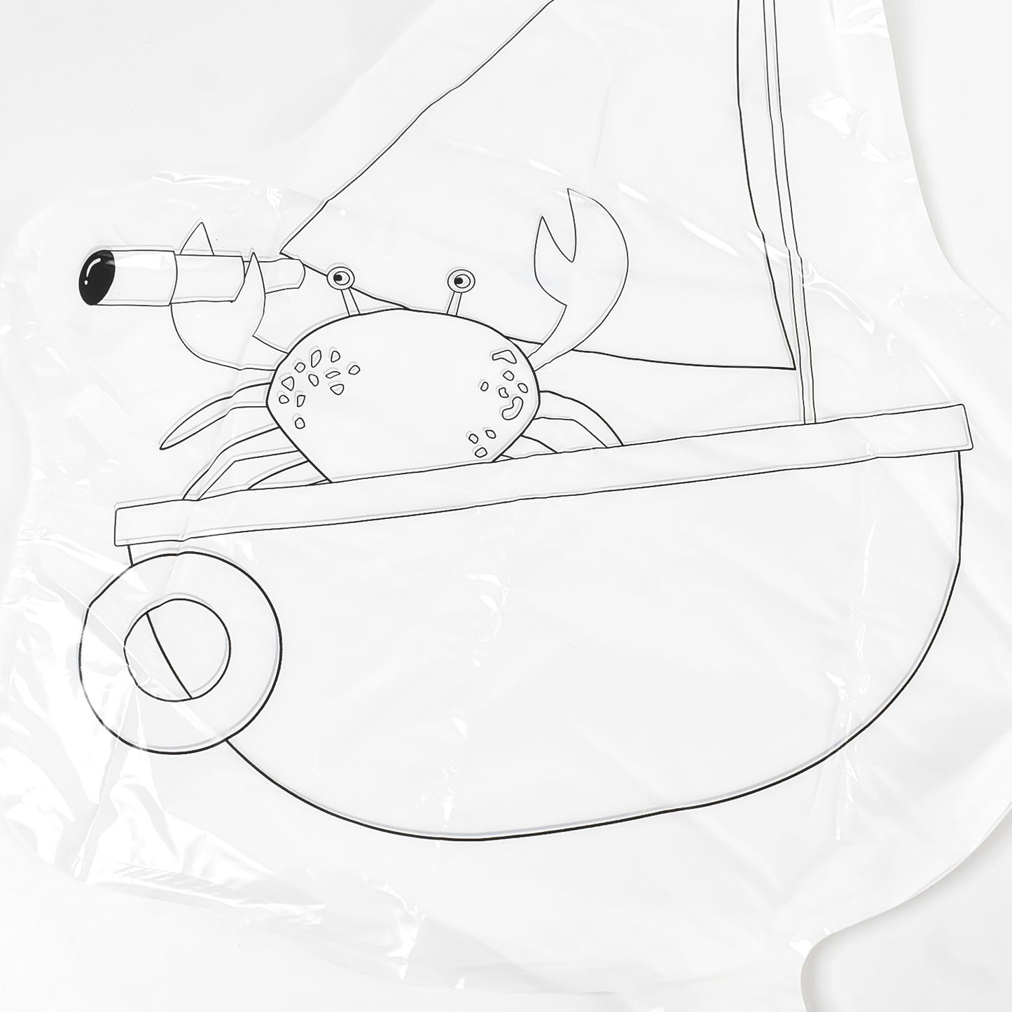 Multicolour Colour-your-own Inflatable Animals With 6pcs Colored Pen Markers (1 Set) - Happy Price - Image 3