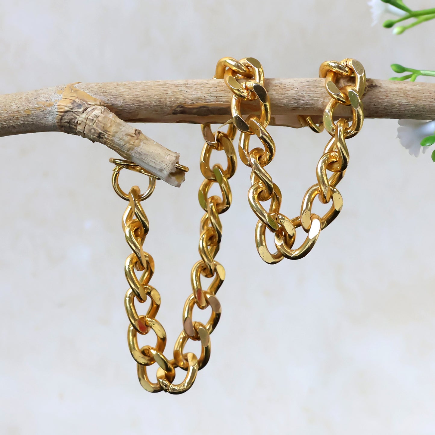 Unisex Gold Chain Bracelet - 1 Piece Fashion Accessory - Happy Price - Image 5