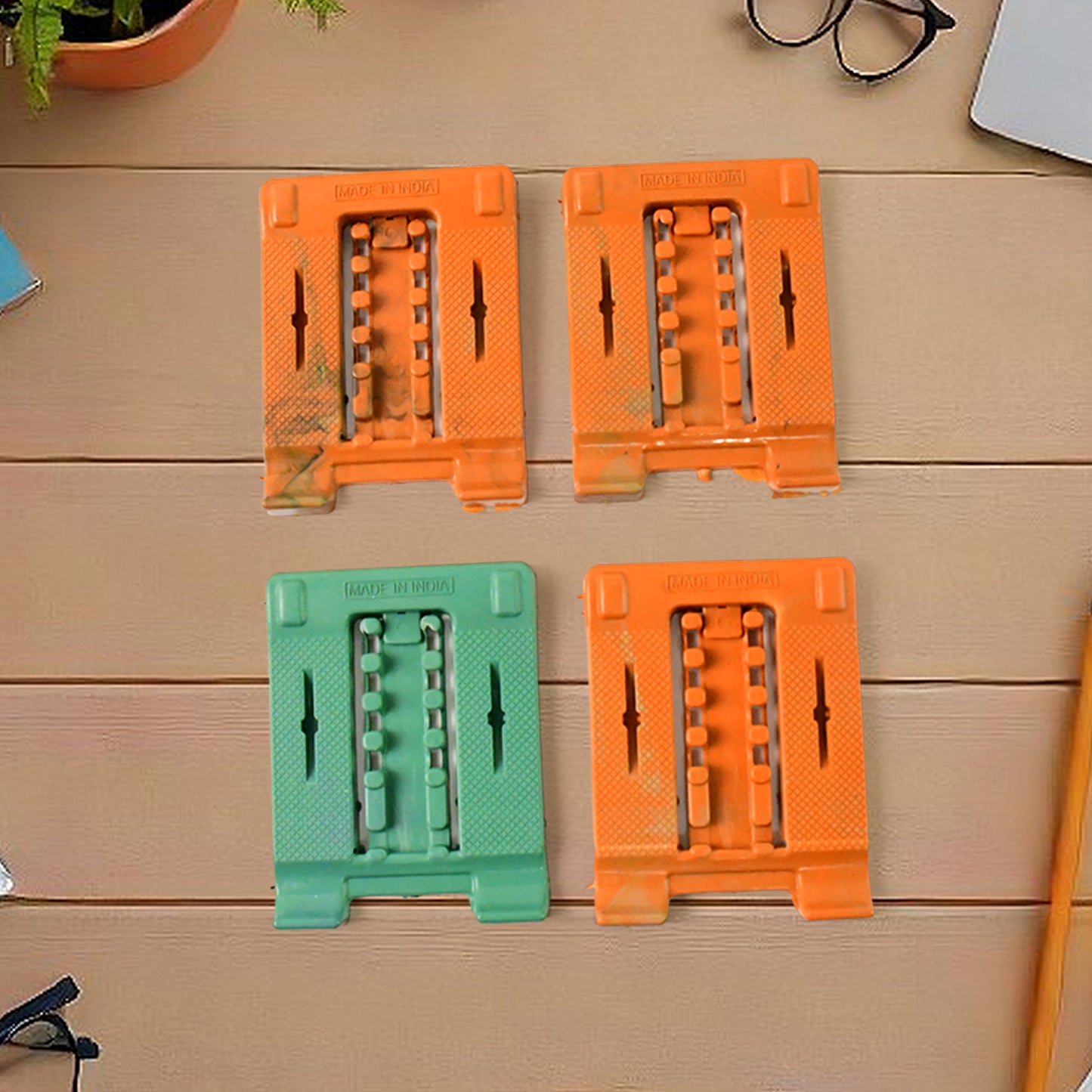 Adjustable 4 Steps Foldable Mobile Stand Holder (4 Pc) - Happy Price - Image 5