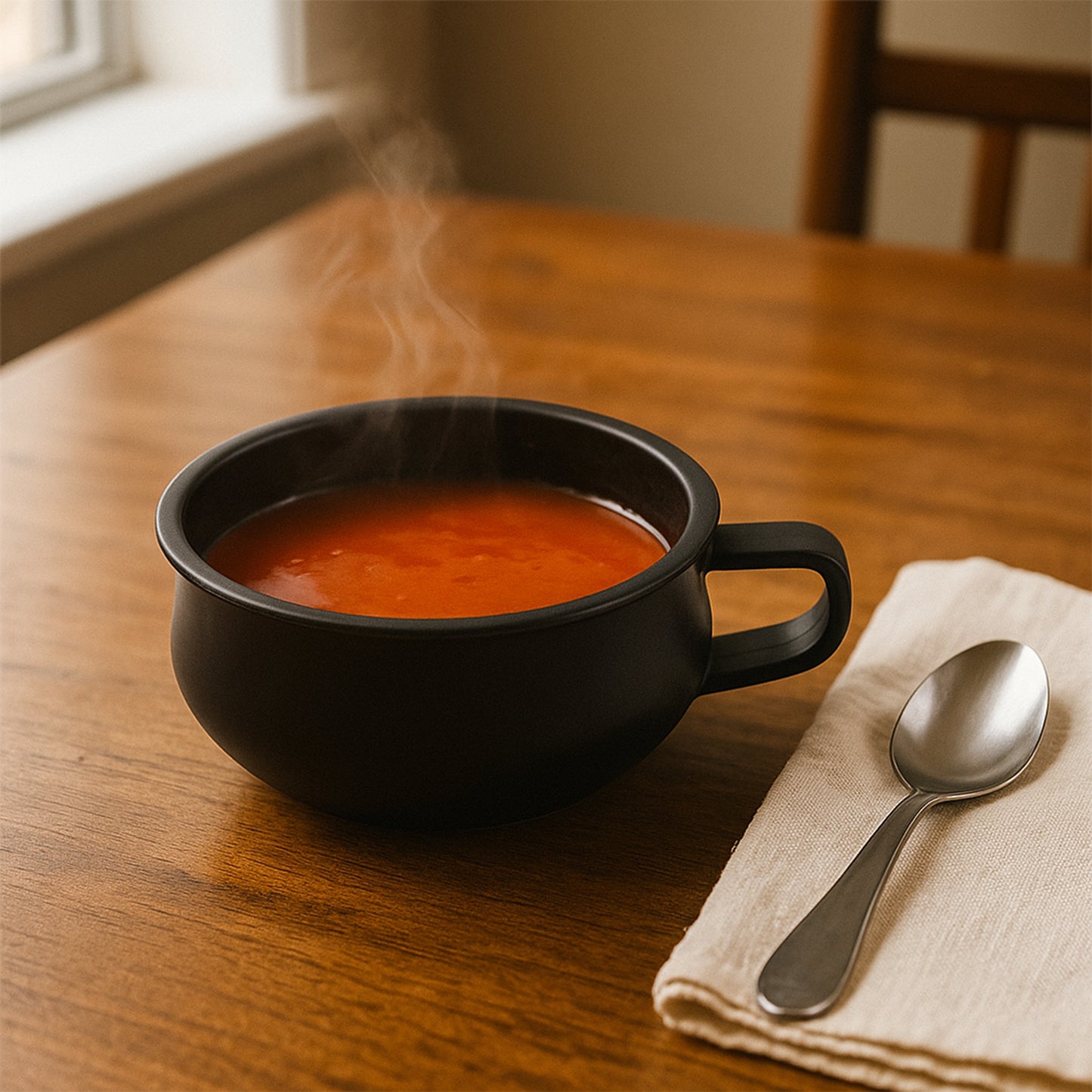Deep Handle Serving Bowl - Large Capacity, Easy Grip Dining Bowl (1 Pc) - Happy Price - Image 6