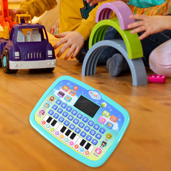 Learning Educational Computer Kids Piano Laptop With Led Screen  Music - Happy Price - Image 2