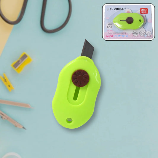 Mini Cloud Box Cutter Portable Cute Box Cutter Utility Retractable Art Knives Letter Opener Envelope Slitter Office School Supplies Stationery (1 Pc) - Happy Price - Image 1