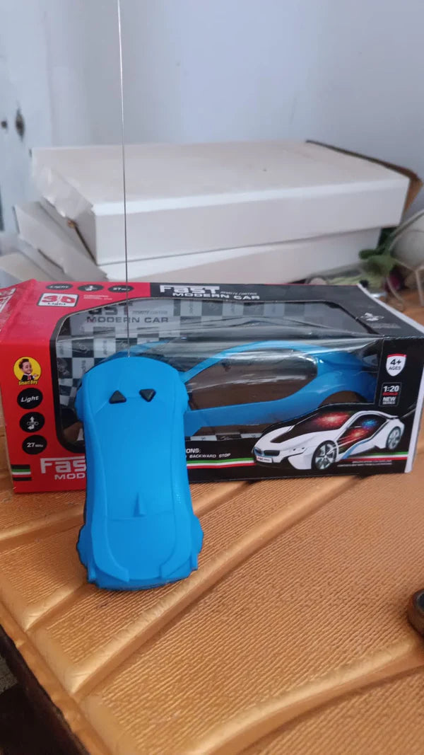 Remote Control Fast Modern Racing Car 3d Light With Go Forward And Backward - Happy Price - Image 3