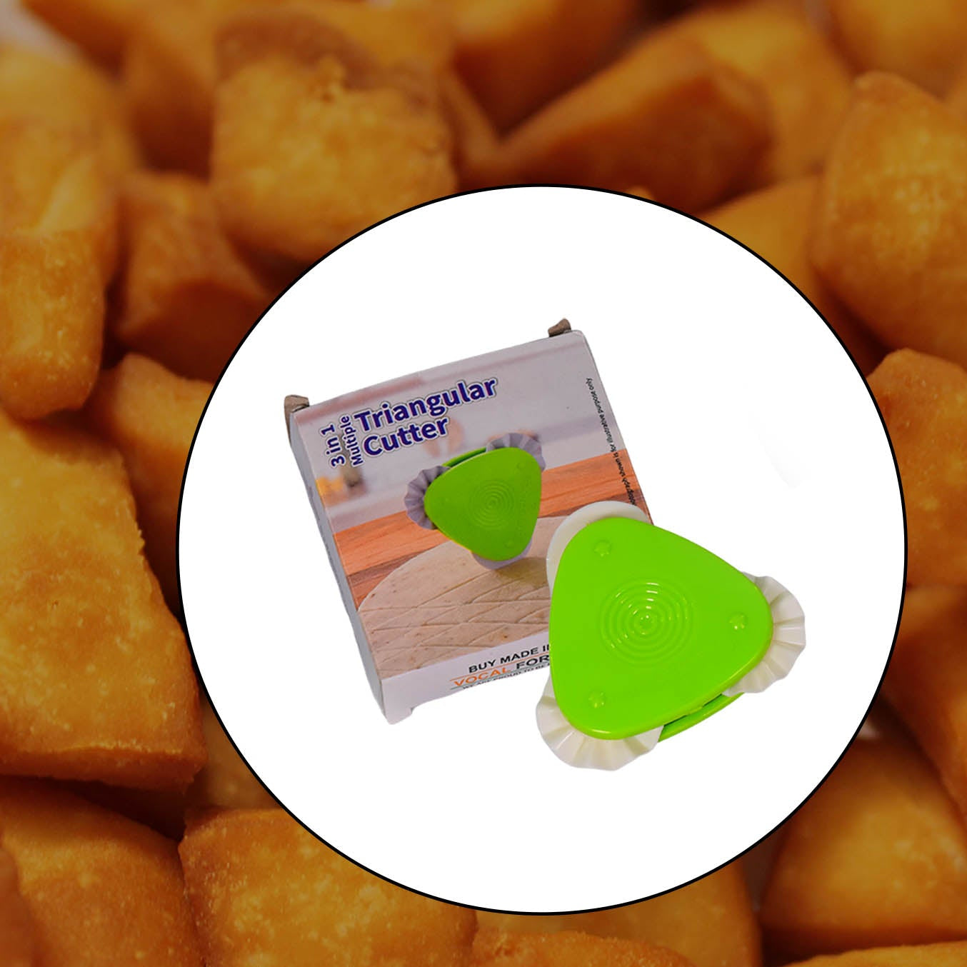 3in1 Multipurpose Triangular Cutter - Happy Price - Image 1