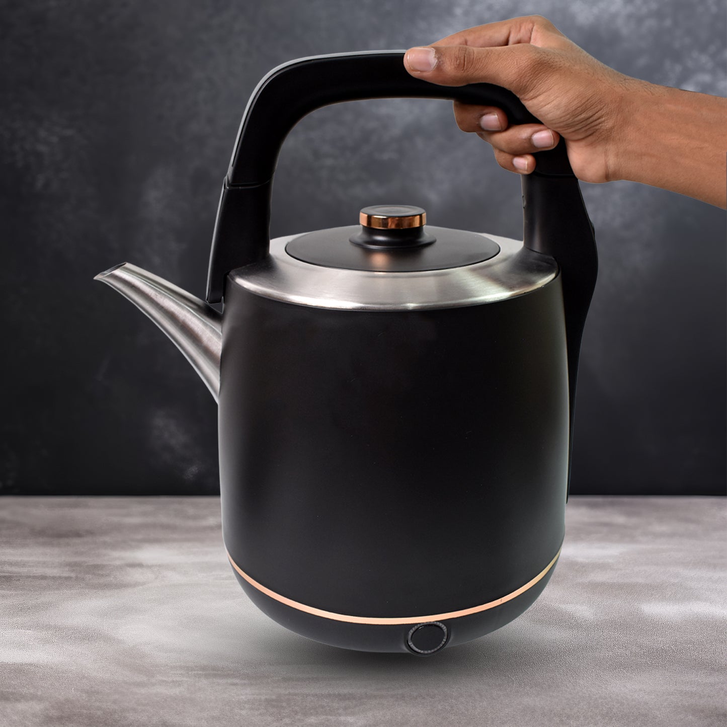 Stainless Steel Electric Kettle 2000 Watt (6 Ltr.) - Happy Price - Image 3