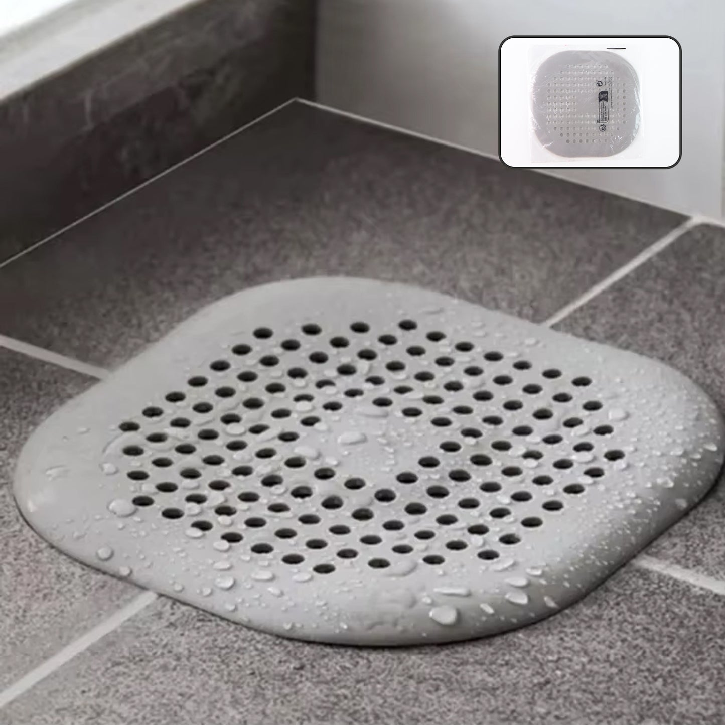 Flexible Silicone Drain Cover Strainer (1 Pc) - Happy Price - Image 3