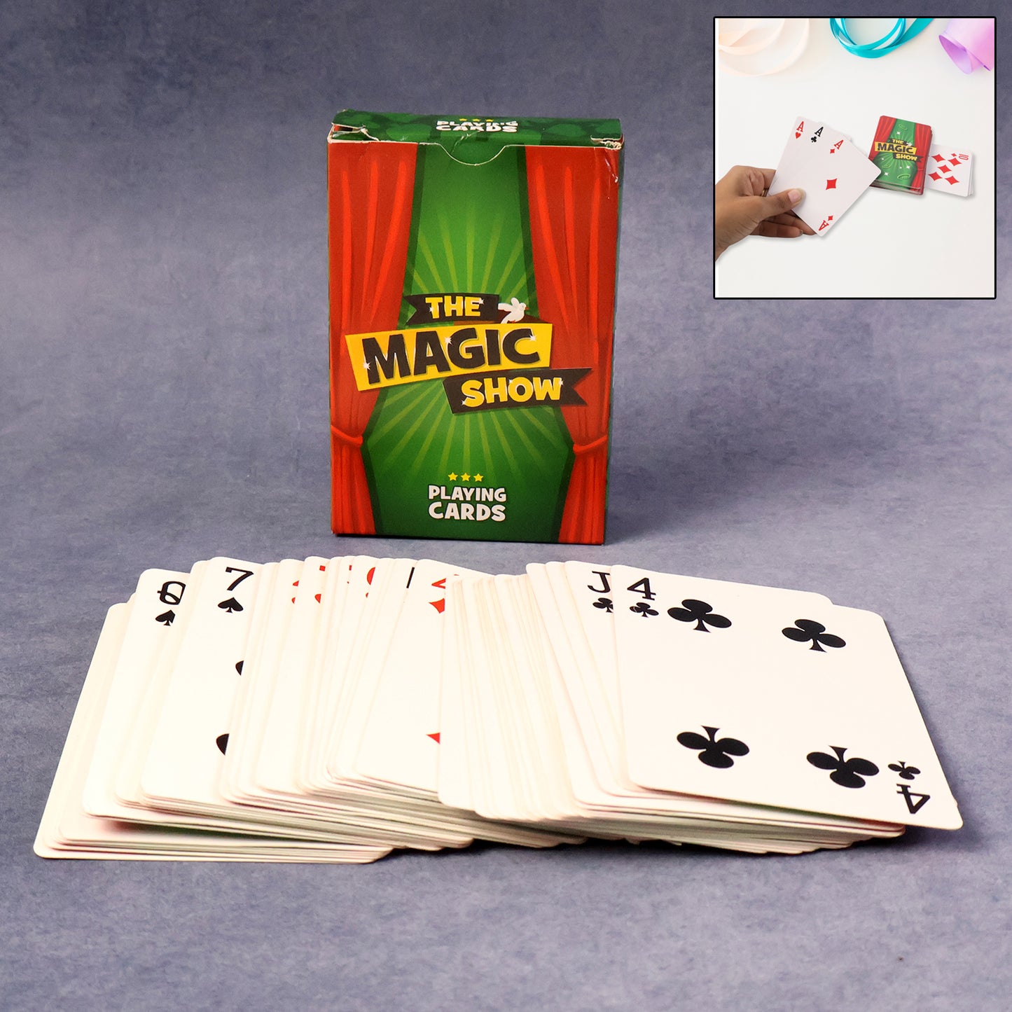 Magic Show Playing Cards Set - 1 Deck for Tricks & Games - Happy Price - Image 7
