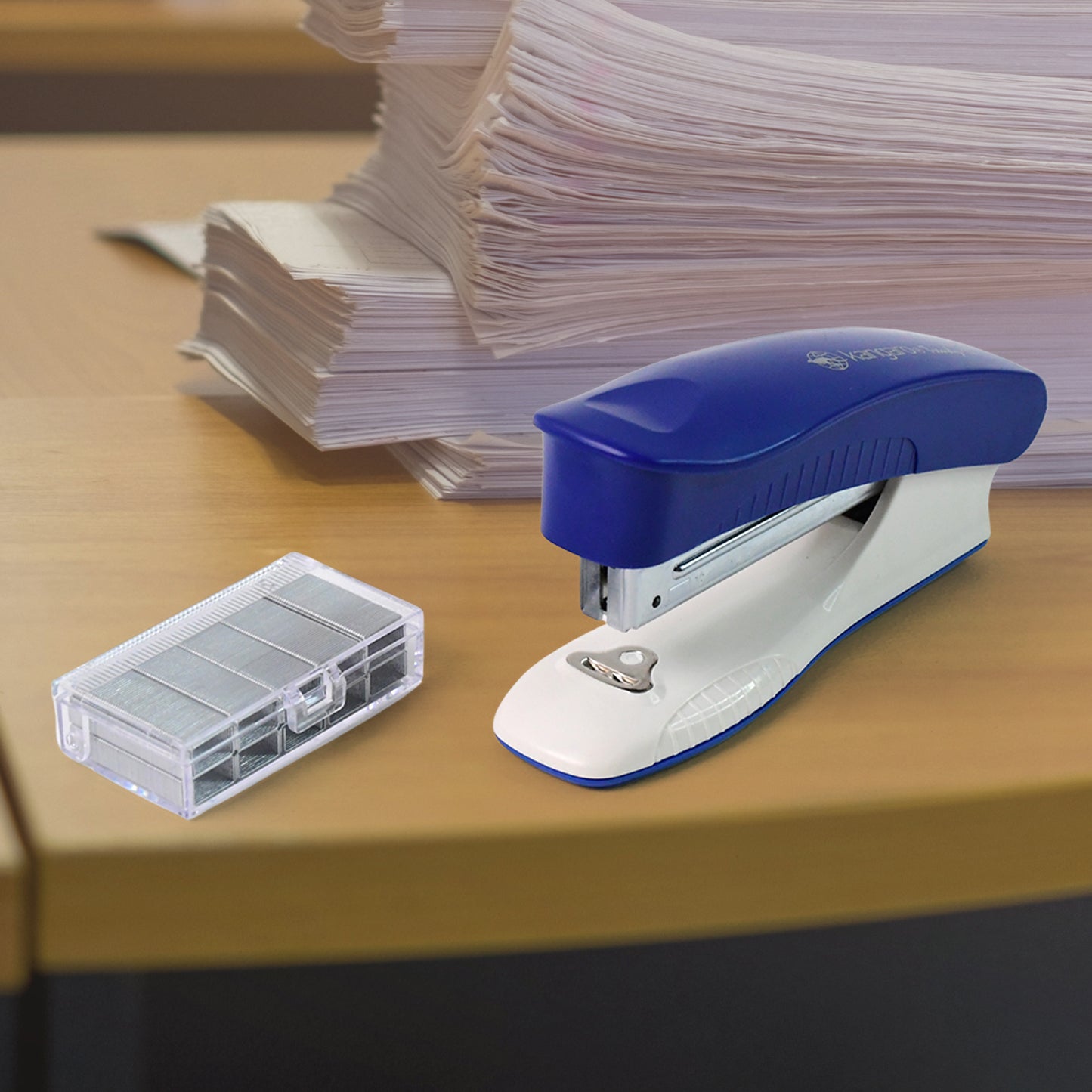 Compact Desk Stapler with Staple Pins - Office & Home Use - Happy Price - Image 2
