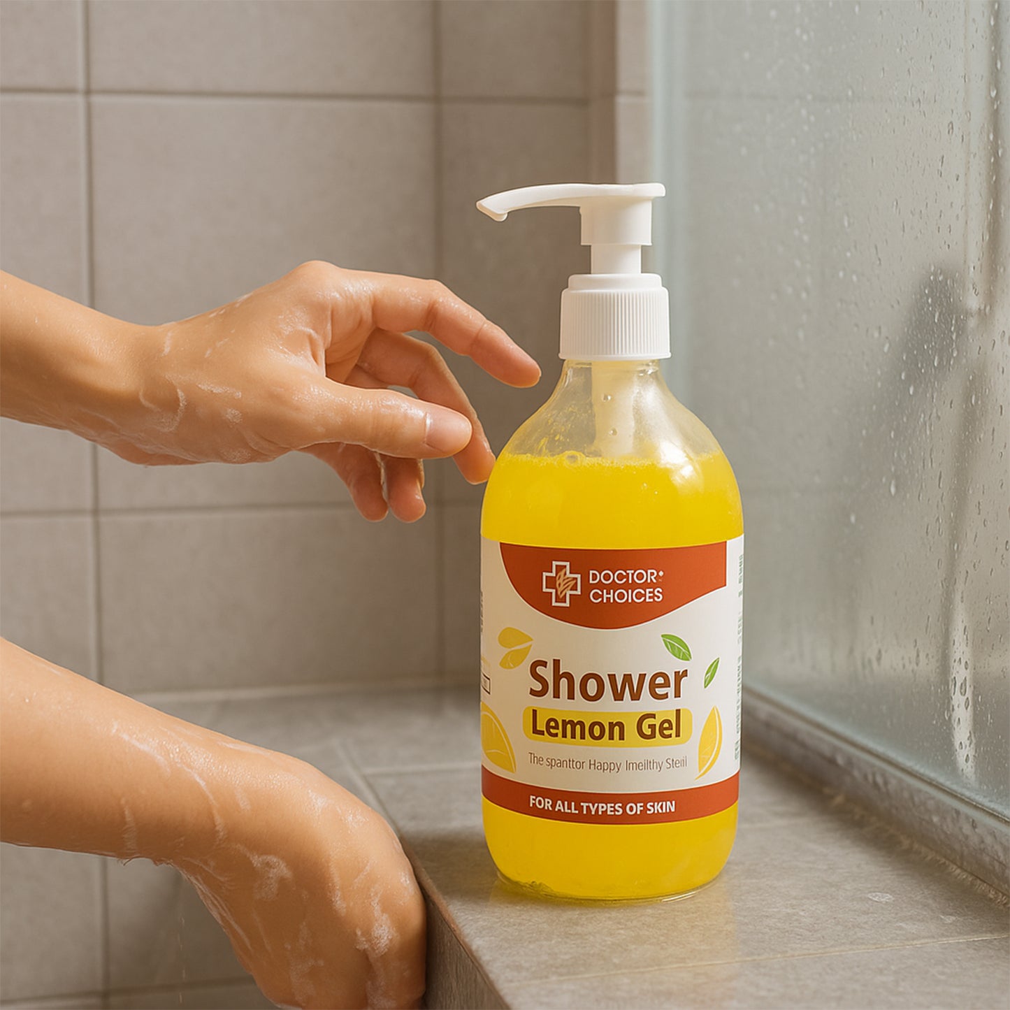 Doctor Chhoices  Choices Lemon Shower Gel  500ml (1 Pc) - Happy Price - Image 3