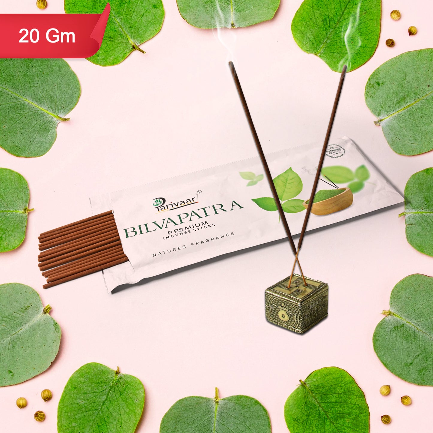 Bilvapatra Premium Incense Sticks  Agarbatti (20 Gm  Stand Not Included) - Happy Price - Image 2