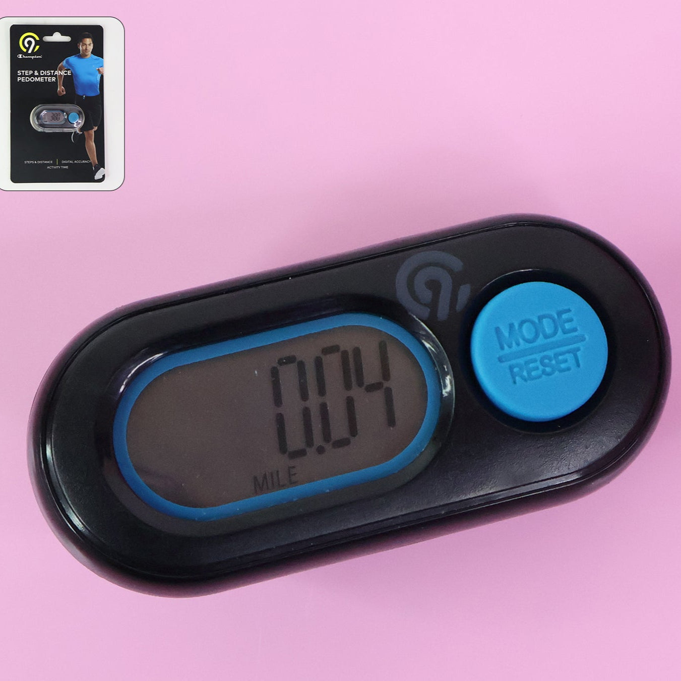 Digital Pedometer with LCD Display - Step, Distance & Calorie Tracker (1 Pc) - Happy Price - Image 1