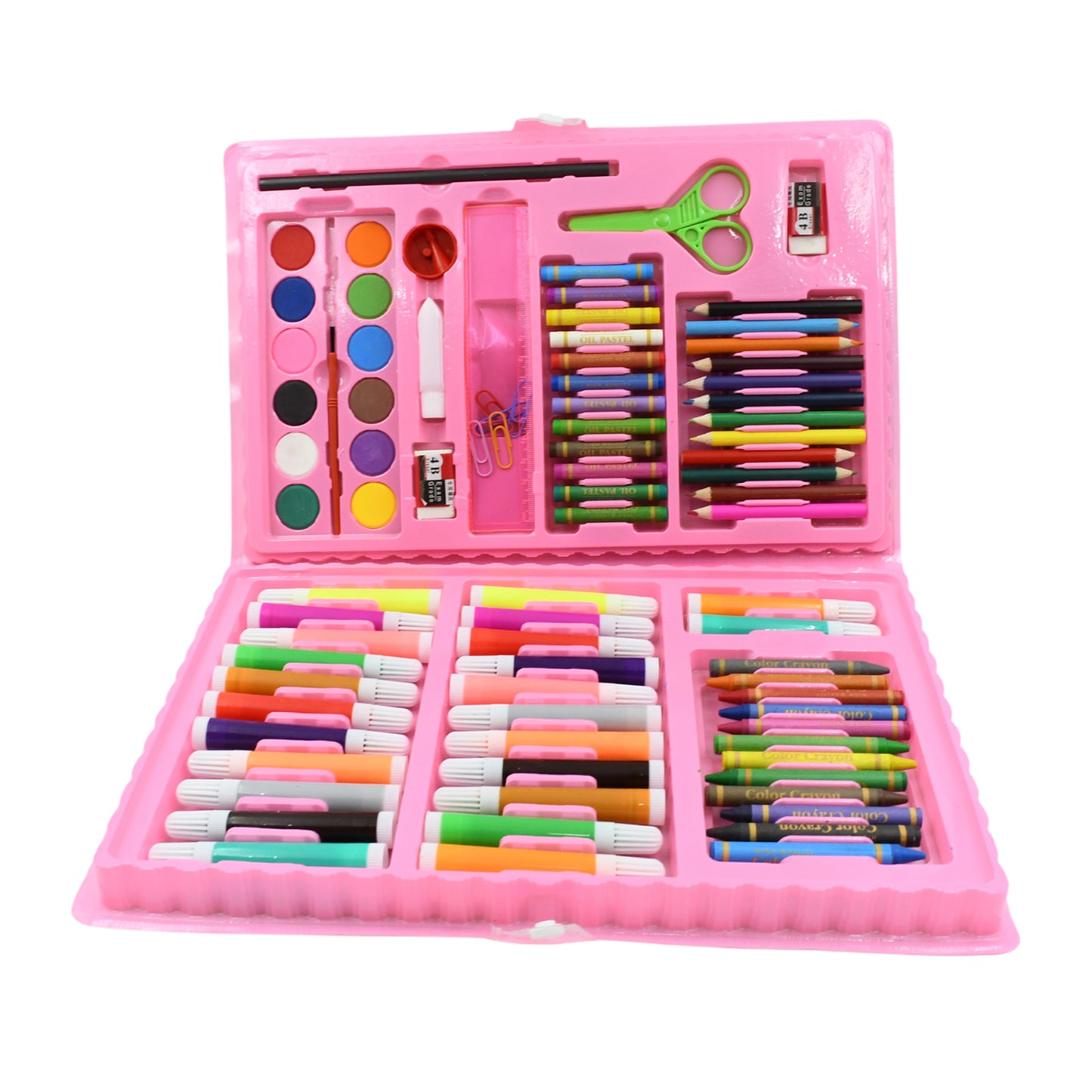 art Set Kids Art Supplies Coloring Case Kit Painting  Drawing Sets For Kids Boys Girls Gifts Toys Age 4  Above - Mix Colors Kids Colorful Bag (86 Pcs Set) - Happy Price - Image 4