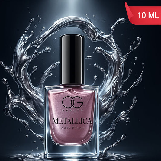 Happyprice Premium Opal Purple Metallic Nail Polish - 10 ML - Happy Price - Image 1