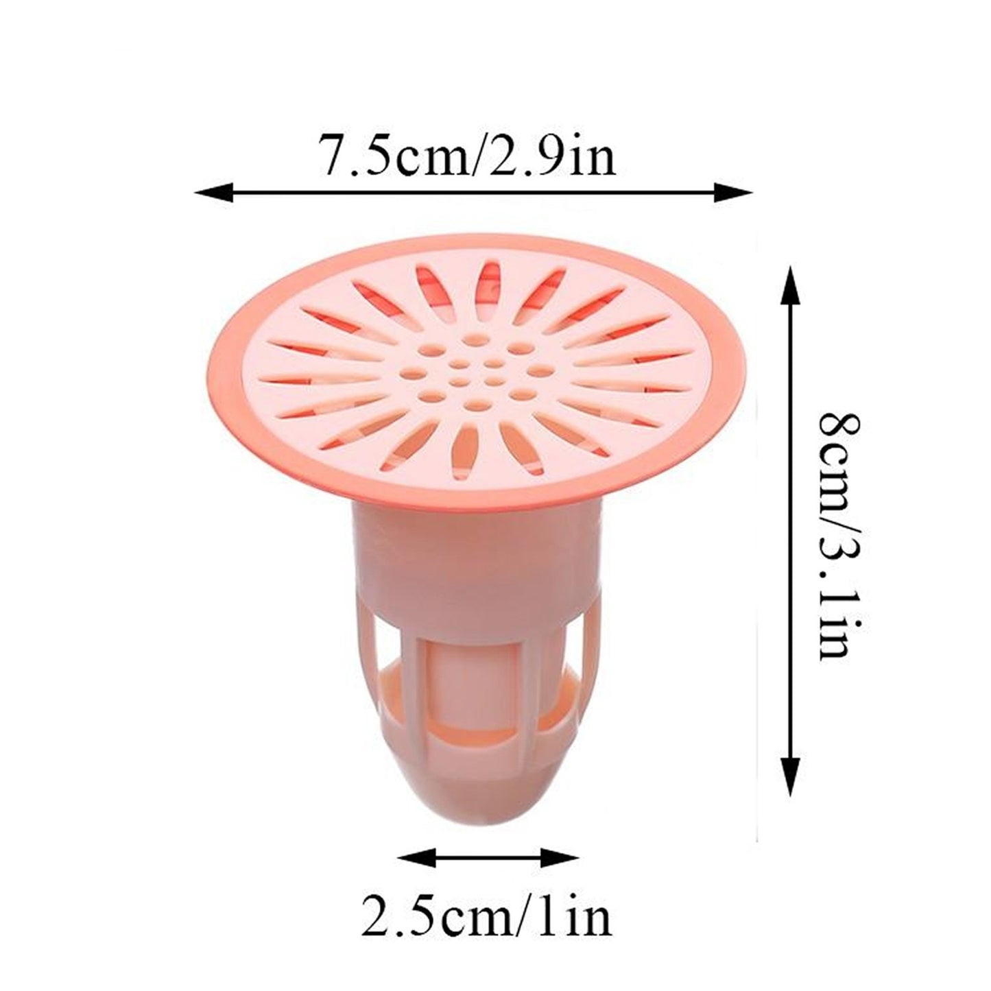 Deodorant Floor Drain Core Silicone Drain Stopper Insectproof Anti-odor Hair Trap Plug Trap For Kitchen Bathroom Toilet - Happy Price - Image 4