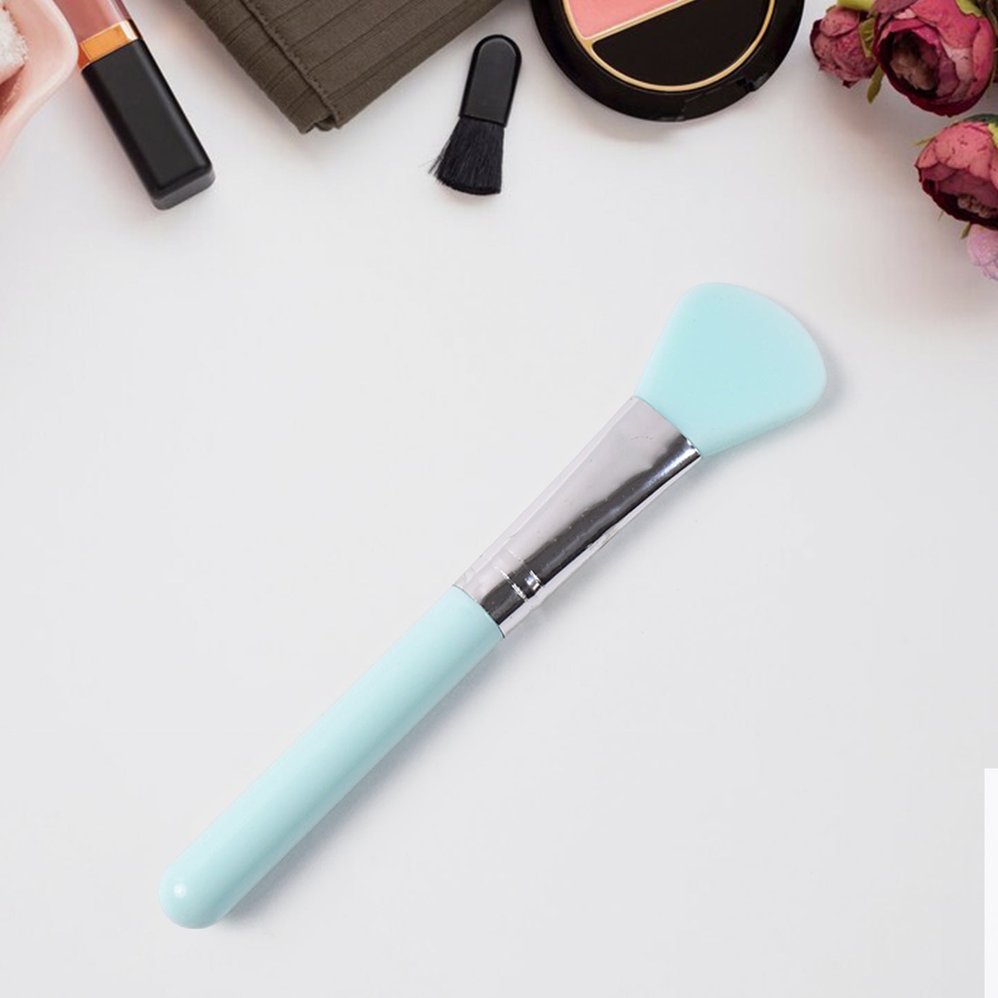 Soft Silicone Face Mask Applicator Brush (1 Pc) - Happy Price - Image 5