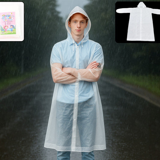 Eva Portable Rain Coat Raincoat Waterproof (1pc) - Happy Price - Image 1