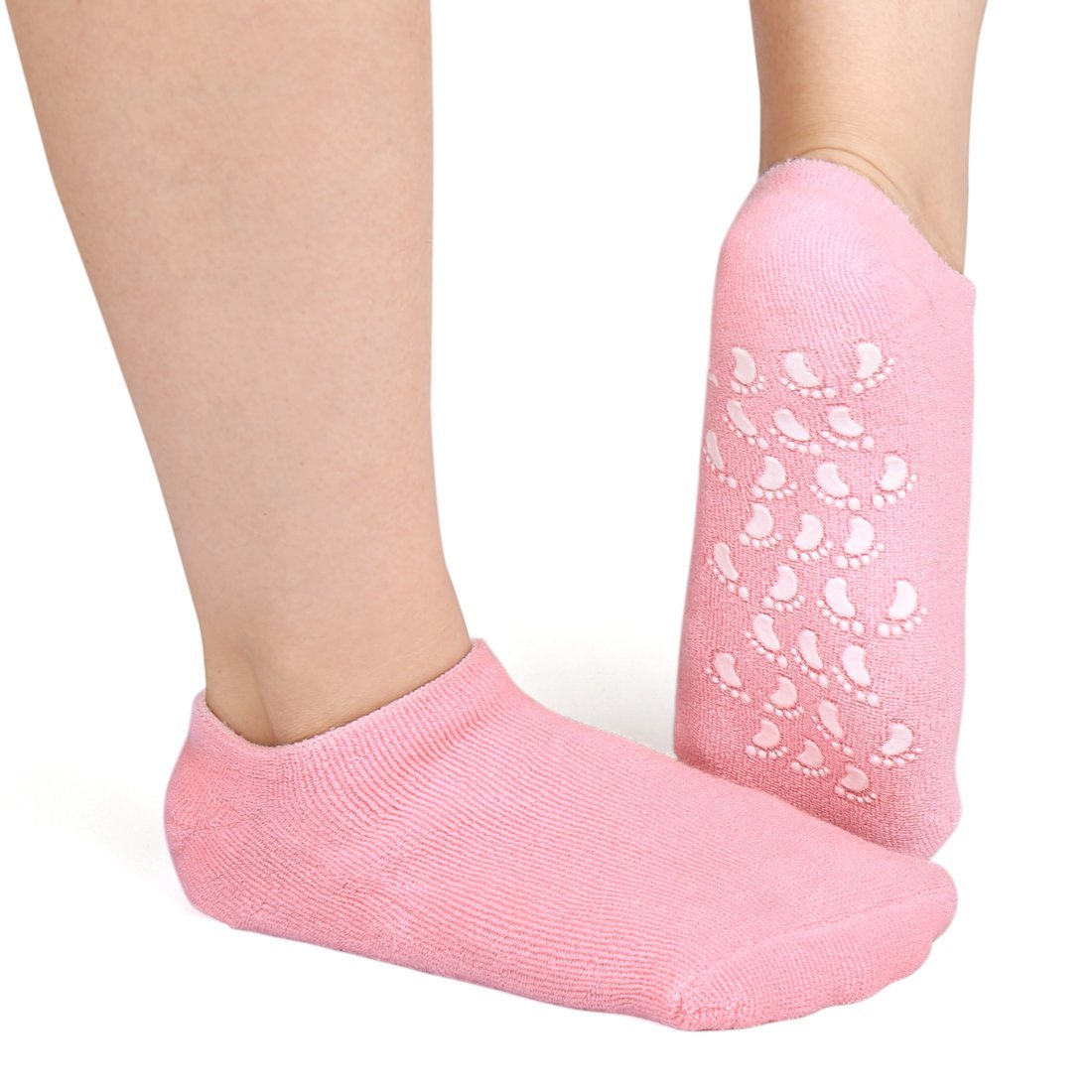 Silicone Moisturizing Feet Socks Gel (1 Pair) - Happy Price - Image 1