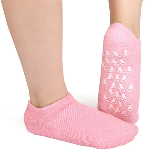 Silicone Moisturizing Feet Socks Gel (1 Pair) - Happy Price - Image 1