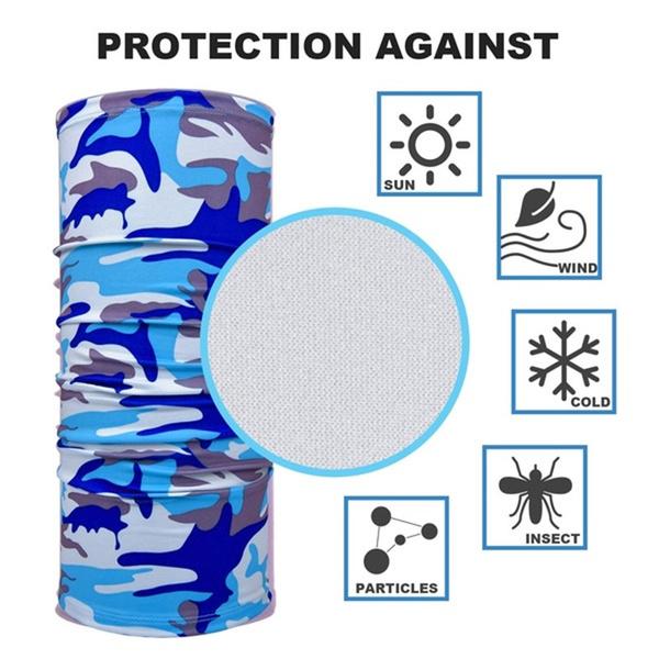 Multifunctional Neck Gaiter Headband for Dust & Sun Protection - Unisex Headwear - Happy Price - Image 6