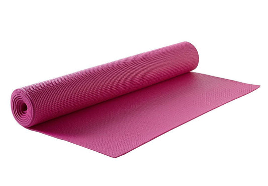 yoga Mat Eco-friendly For Fitness Exercise Workout Gym With Non-slip Pad (180x60xcm) Color May Very - Happy Price - Image 1