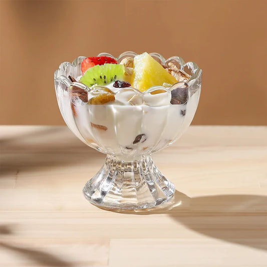 Serving Dessert Bowl Ice Cream Salad Fruit Bowl - 6pcs Serving Dessert Bowl Ice Cream Salad Fruit Bowl - 6pcs ( Brown Box)