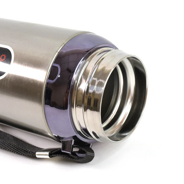 800ml Stainless Steel Water Bottle For Men Women Kids  Thermos Flask  Reusable Leak-proof Thermos Steel For Home Office Gym Fridge Travelling - Happy Price - Image 2